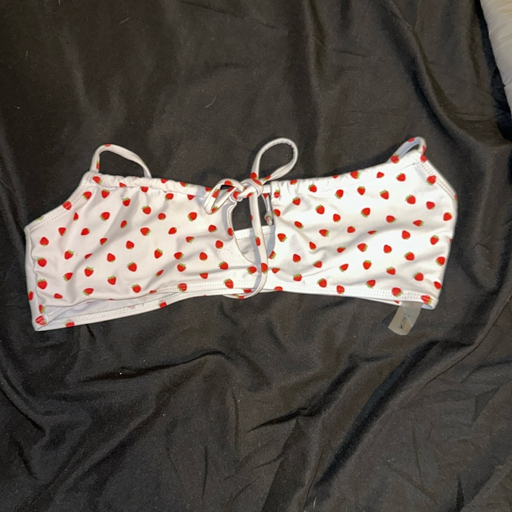 Strawberry bikini top